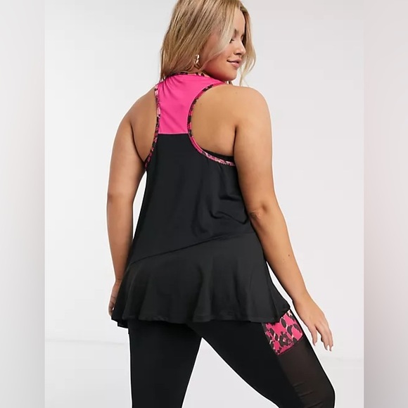 ASOS curve simply be activewear tank top in black - Picture 3 of 9